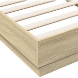  Okvir kreveta s LED svjetlima boja hrasta sonome 90 x 190 cm | Eponuda.com