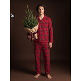 Sinsay Dvodijelna pamučna pidžama s božićnim motivom | shoptok.hr
