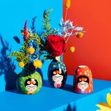 Sass & Belle Keramične vaze v kompletu 3 ks (višina 8 cm) Floral Frida – | Shoptok.si