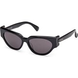 Max Mara Clip-1 MM0139 01A ONE SIZE (55) Črna/Siva | Shoptok.si