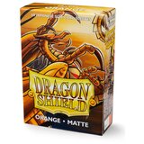 Arcane Tinmen Dragon Shield 60 Japanese Size Sleeves - Orange Matte | Eponuda.com