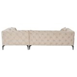 Atelier Del Sofa ugaona garnitura como eco right beige black