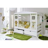 MID.YOU Igralna Postelja Lio, 90x200, Večbarvno, 2 Predala | Shoptok.si