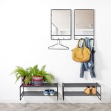 Spinder Design Zidno s vješalicom ogledalo 40x60 cm Clint – | shoptok.hr