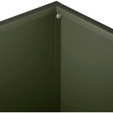  Vrtna saksija Maslinastozelena 40 x 40 x 30 cm Čelična vrata - Maslinastozelena 40 x 40 x 30 cm 1 | shoptok.hr