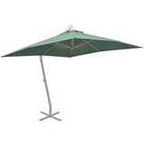  Viseći Suncobran 300x300 cm s Aluminijskom Šipkom Zeleni | shoptok.hr