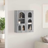 Viseći ormarić Siva Sonoma 59 x 20 x 71.5 cm Konstruirano drvo | Eponuda.com