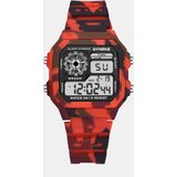Skmei moška digitalna ročna ura SYNOKE Camoq Rdeča Cene