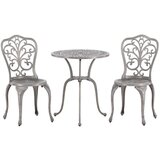 Venture Home Nandin balkonski set, srebrni | shoptok.hr