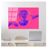 WALLXPERT UV-766 70 x 100 Multicolor Decorative Tempered Glass Painting | ePonuda.com