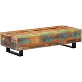  Stolić za kavu od obnovljenog drva i čelika 120 x 50 x 30 cm | Eponuda.ba