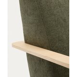 Kave Home Zelena fotelja od šenila Meghan – | shoptok.hr
