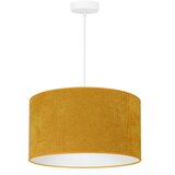  Duolla - Luster na kablu CORDUROY 1xE27/15W/230V, prečnik 40 cm, žuta | Eponuda.com