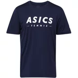 Asics Tehnička sportska majica noćno plava / bijela