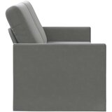 SOFA za 3 osobe Tamnosiva 190 x 81 x 82 cm Baršun | shoptok.hr