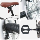 Bmx Bicikl 18 Inča za djecu od 7 do 10 godina Bijela | shoptok.hr
