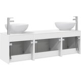  Set ormarića za kupaonicu 3 kom. Bijela visokog sjaja | shoptok.hr