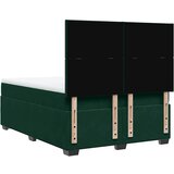  Krevet s oprugama i madracem tamnozeleni 160x200 cm baršunasti | shoptok.hr