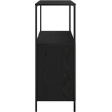  Kupaonski ormarić s policama crni hrast 76,5x35x95 cm | shoptok.hr