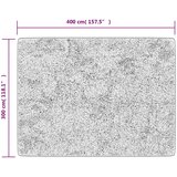  Perivi tepih sivi 400 x 300 cm protuklizni | shoptok.hr