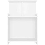  Nočna omarica 2 kosa bela 40x35x60 cm iverna plošča, (20624252) | Shoptok.si