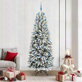  Umjetno božićno drvce Bijela 210 cm PVC, plastika, čelik i PE | shoptok.hr
