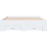vidaXL Okvir za krevet s ladicama bijela 120x200 cm konstruirano drvo | shoptok.hr