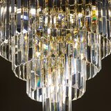  Brilagi - LED kristalni luster na lancu MOZART 5xE14/40W/230V zlatni | Eponuda.com