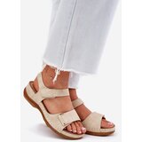 EVENTO Comfortable Women's Wedge Sandals Beige Sadevale | Shoptok.si