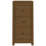  Komode 2 kom boja meda 40x35x80 cm od masivne borovine Smeđa | Shoptok.si