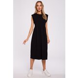 Made Of Emotion Ženska haljina M581 crna | siva | ePonuda.com