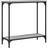  Konzolni stol siva boja hrasta 75x30,5x75 cm konstruirano drvo | Eponuda.ba