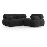 Cosmopolitan Design Črna sedežna garnitura 288 cm Ferento – | Shoptok.si