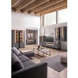 Dieter Knoll KOMODA, antracit, barve hrasta | Shoptok.si