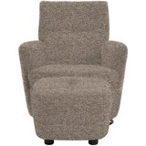 XORA FOTELJ, svetlo rjava tekstil | Shoptok.si