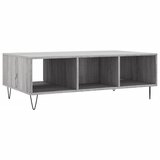  Stolić za kavu siva boja hrasta 104x60x35 cm konstruirano drvo | Eponuda.com