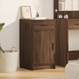 vidaXL Sideboard Rjava Oreh 40x41x75 cm Izdelan Les, (22008742) | Shoptok.si