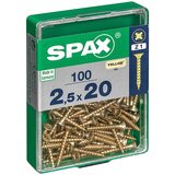 SPAX Univerzalni vijaki Spax (2,5 x 20 mm, polni navoj, 100 kosov) Cene