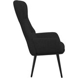  Stol za sproščanje črno blago, (20934486) | Shoptok.si