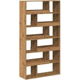 vidaXL Sobna pregrada boja hrasta 100x33x187,5 cm konstruirano drvo | shoptok.hr