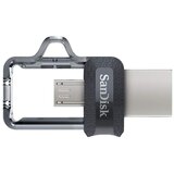 San Disk USB ključek 3.0 32GB ULTRA DUAL, srebrno-črn (SDDD3-032G-G46) | Shoptok.si