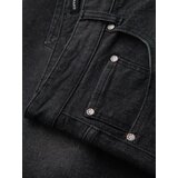 Ombre Men's denim shorts with rolled up leg - black | shoptok.hr