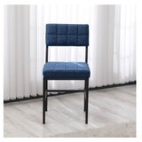 Hanah home trpezarijska stolica dubai navy blue | Eponuda.com