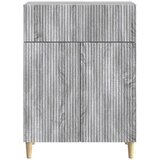  Strani šal Siva Sonoma 66 x 34,5 x 90 cm Inženirski les, (5000217485) | Shoptok.si