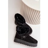 Big Star Platform Snow Boots with Fur Big Star Black | shoptok.hr
