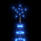  Stožasto božićno drvce sa 752 plave led žarulje 160 x 500 cm | shoptok.hr