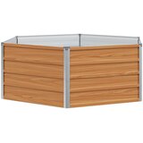  Povišeni vrtni krevet Izgled drva 129 x 129 x 45 cm | shoptok.hr