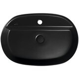 Sapho Crni keramički umivaonik 60x40 cm Infinity Oval – | shoptok.hr
