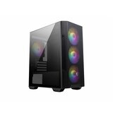 MSI MAG FORGE M100R computer case Micro Tower Black, Transparent | shoptok.hr