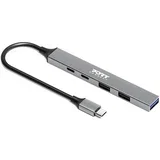 USB-C razdelilnik 5 S 3xA+1C+PD 100W RETAIL, (5000007294)